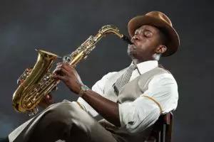 Saxophone player