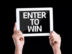 Enter to Win sign
