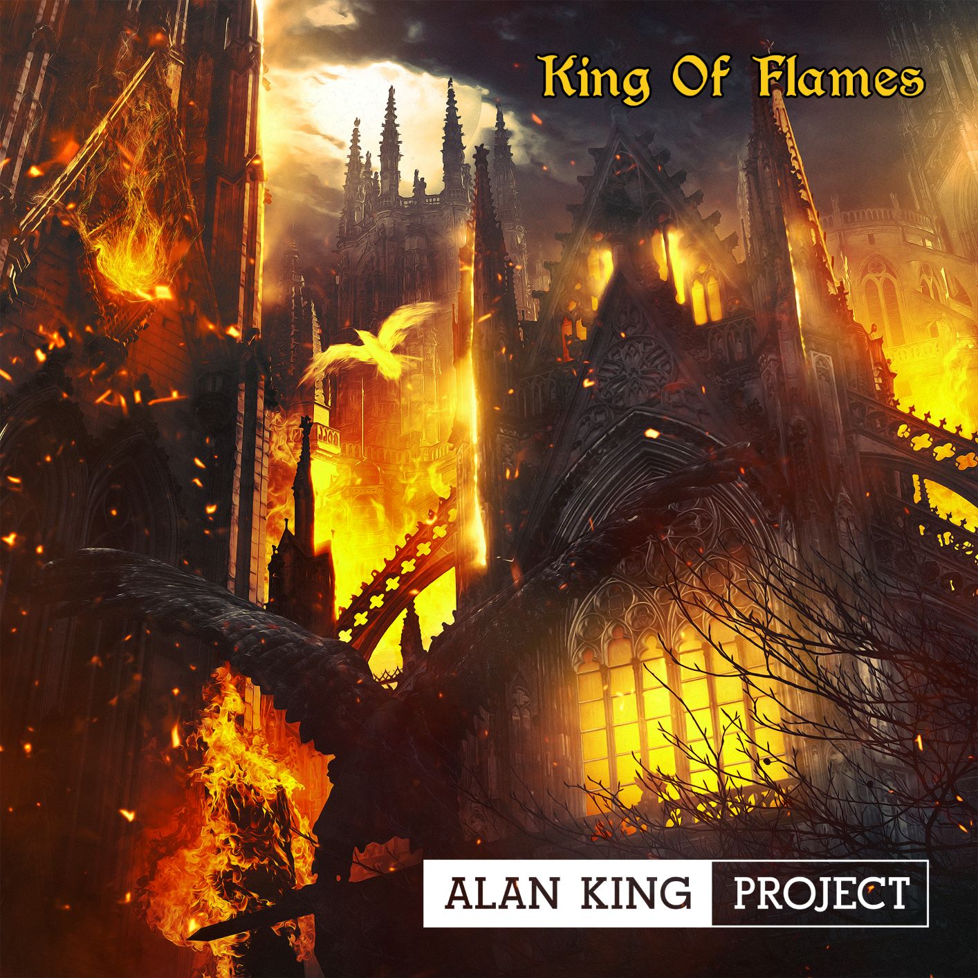 A Groundbreaking Mix of Heavy Metal and Soothing Classical With Alan King Project’s ‘King of Flames’ featured image