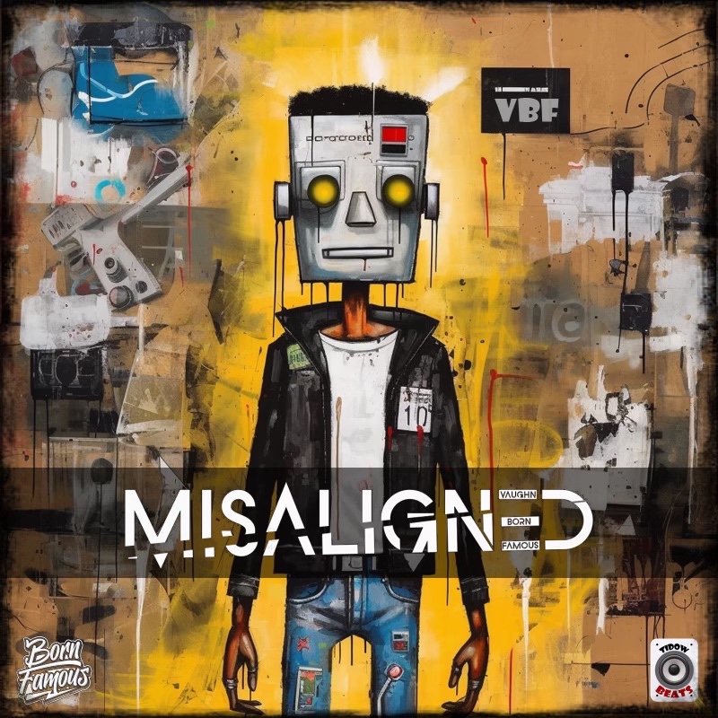 International Fusion: VaughnBornFamous and Tidow Beats Unleash an Explosive Collaboration in “Misaligned” (EP) featured image