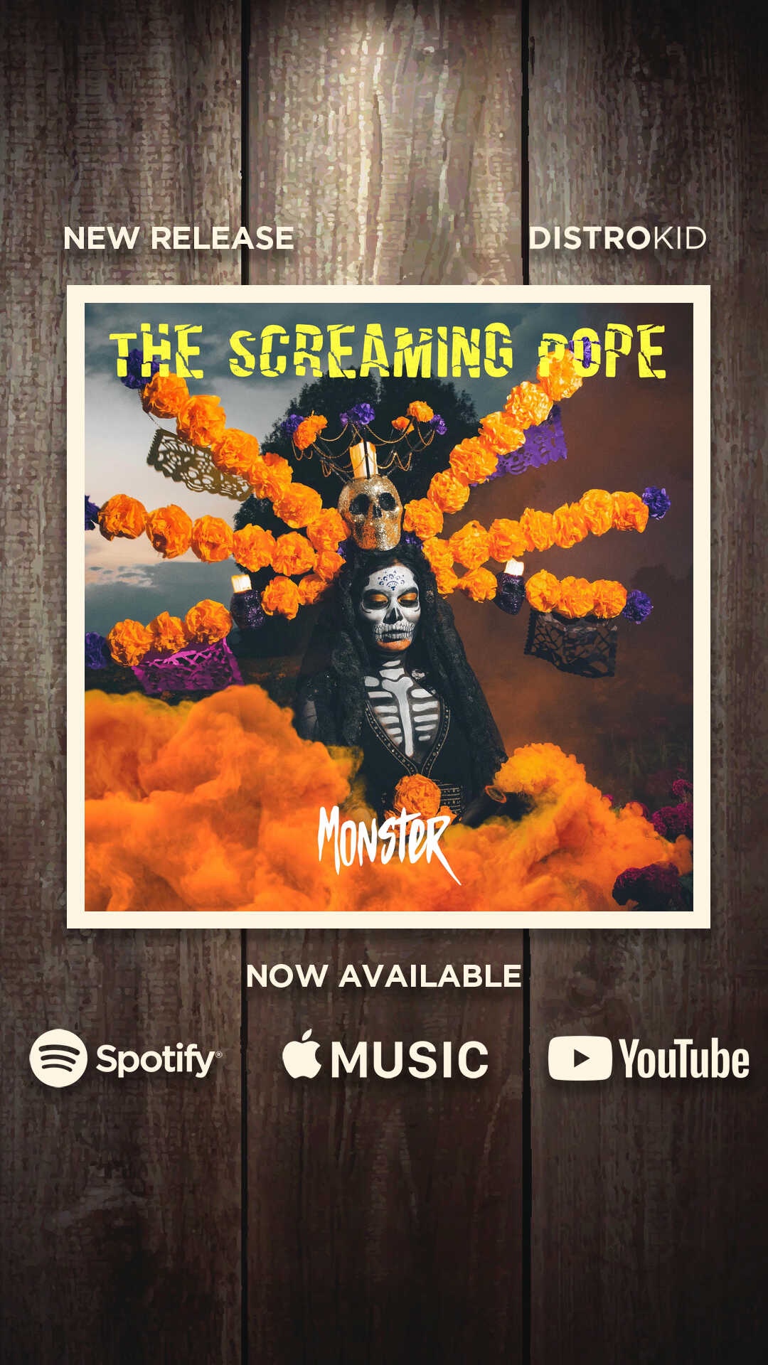 The Screaming Pope has 3 new releases in October featured image